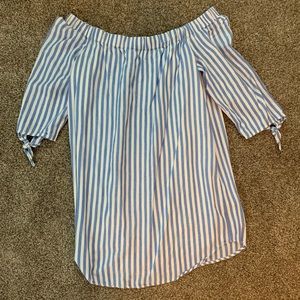 Off the shoulder dress